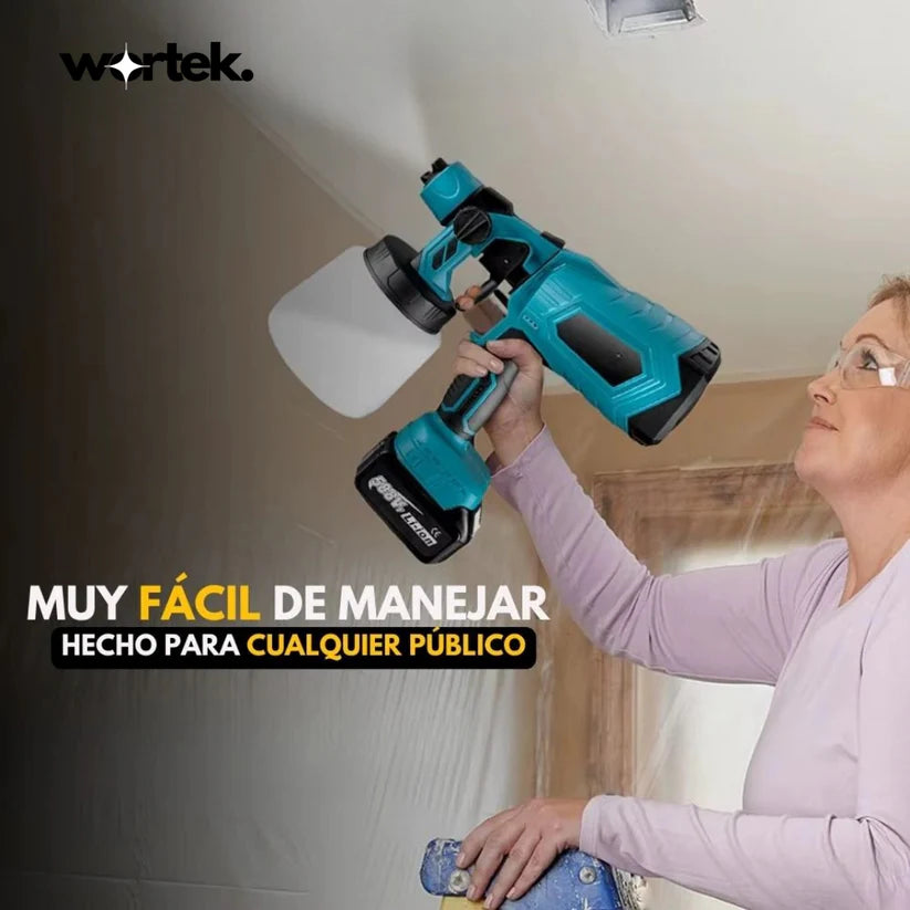 SprayMaster PRO™ - Pistola de pulverização profissional sem fios
