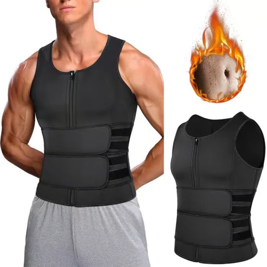 Colete De suor para homen com barriga lisa